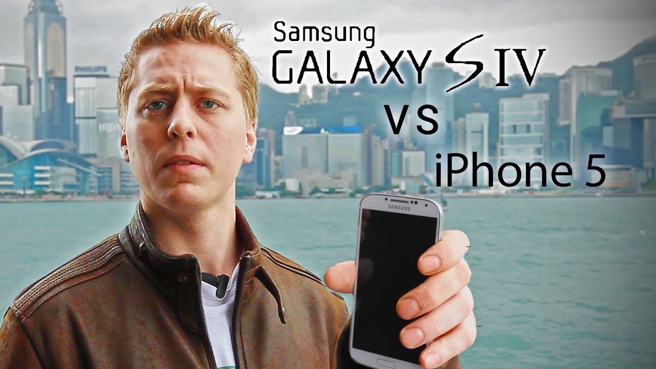 Samsung Galaxy S4 vs iPhone 5 Drop Test!