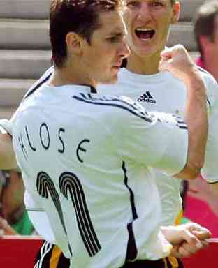 Klose a la cabeza de los goleadores del mundial