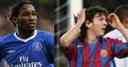 Drogba y Messi