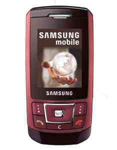 Samsung SGH-D900 Rojo 5