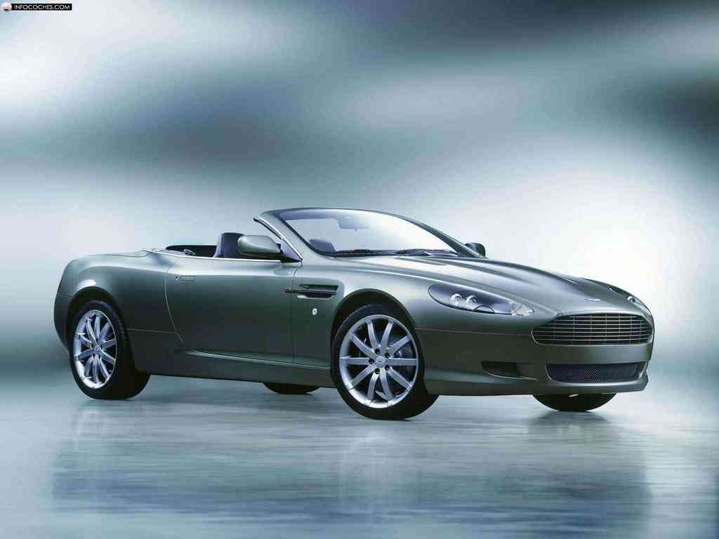 Aston Martin DB9 Volante parte lateral