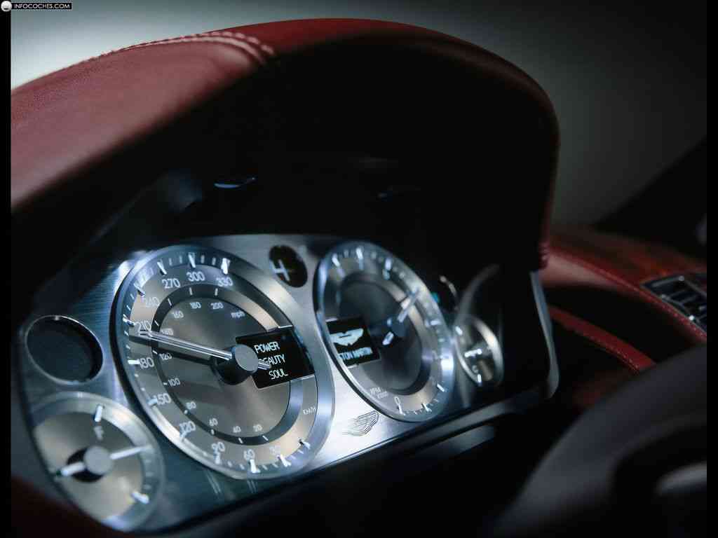 Aston Martin DB9 impresionante diseño interior
