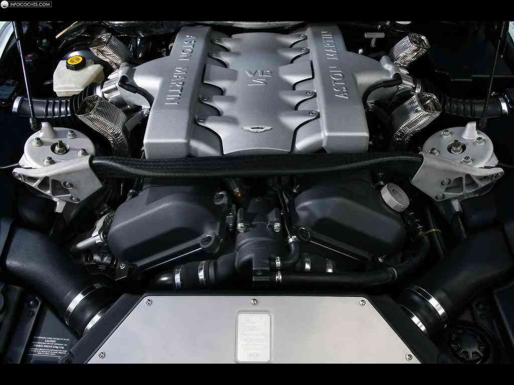 Aston Martin Vanquish S el motor