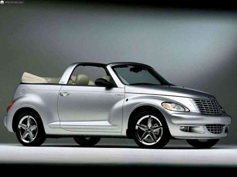 Chrysler PT Cruiser convertible, la simpleza del modelo distinto