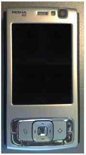 Nokia N95 pantalla