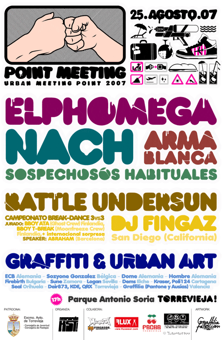 Point Meeting 2007, graffiti y mucho más