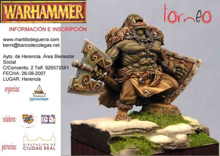 IV Torneo de Warhammer Barco de Colegas – Ayto. de Herencia