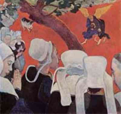 Gauguin: Visión después del sermón