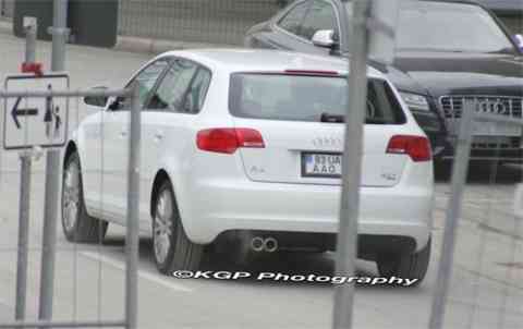 Foto espía Audi A3 2008 trasera