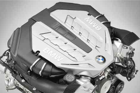 Motor V8 Twin-turbo del BMW X6
