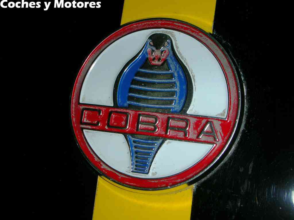 Auto Retro Barcelona: Anagrama del capó del  brutal Cobra
