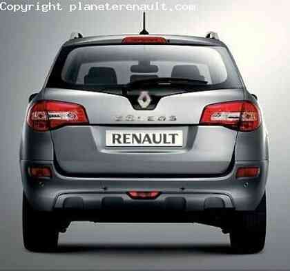 Renault Koleos trasera