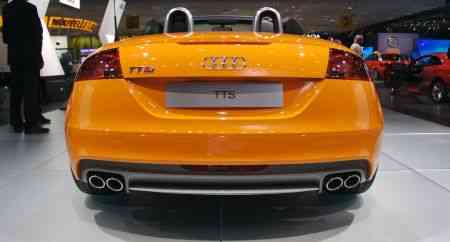 Audi TTS en Naranja