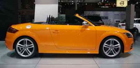 Audi TTS en Naranja