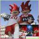 Trix y Flix, mascotas UEFA Euro 2008, Austria y Suiza