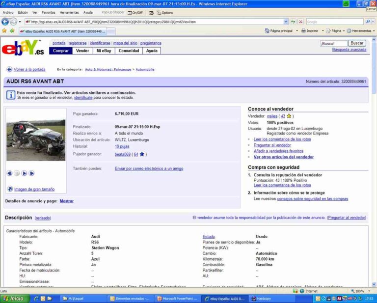 Que ocurre cuando 450cv chocan contra un árbol