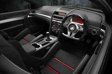 Foto parte delantera interior del Holden Coupe 60