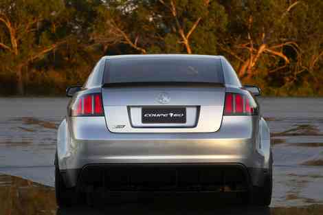 Imponente trasera la del Holden Coupe 60