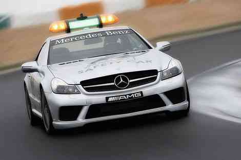 Frontal del Safety Car Formula 1 2008, SL 63 AMG