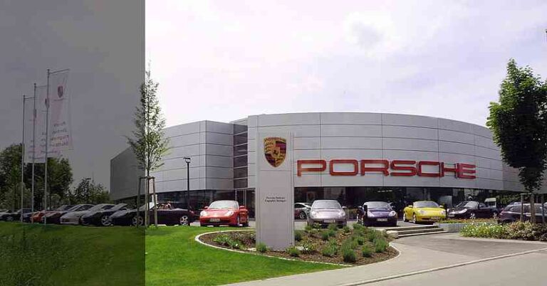 Nuevo almacén de piezas de Porsche en Sachsenheim