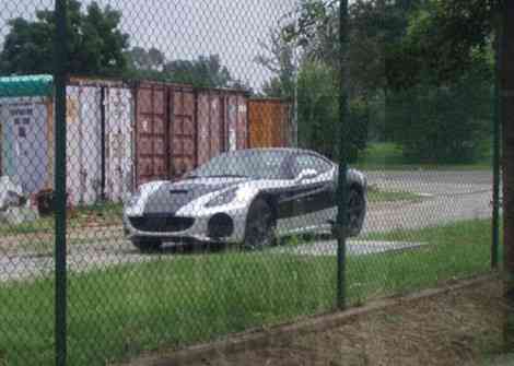 Ferrari California, aún en pruebas