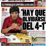 Portada de Marca para la semifinal de España