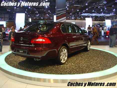 Skoda Superb, estrella en el stand de Skoda
