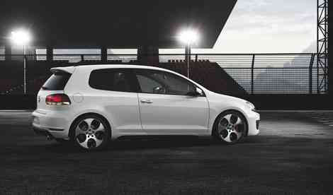 Golf VI GTi, de perfil