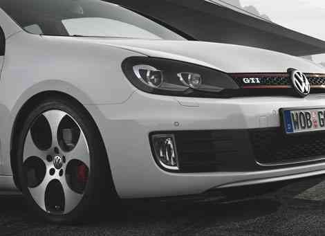 Frontal del Golf VI GTi