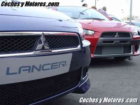 El frontal es agresivo tanto en las versiones EVO como en las “normales”