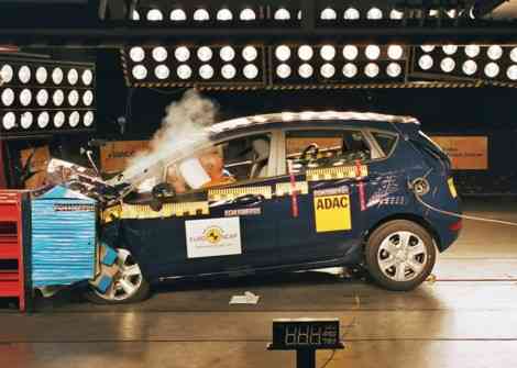 5 estrellas EuroNCAP para el nuevo Ford Fiesta