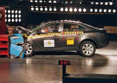 5 estrellas EuroNCAP para el Opel insignia