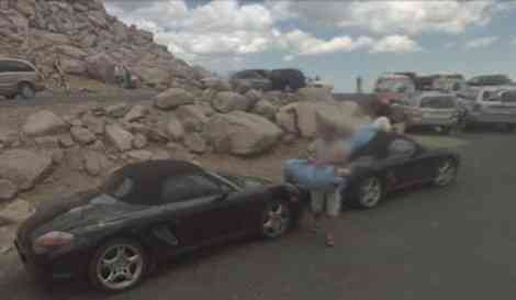 Porsche Boxster facelift, capturado en Estado Unidos por accidente