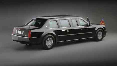 El Cadillac Presidential Limo sólo alcanza los 96 kilómetros por hora