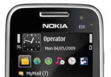 Nokia E55 1