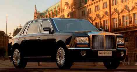 Geely GE Concept, un calco del Rolls-Roye Phantom