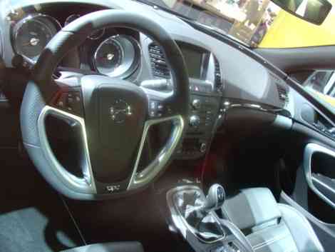 El interior del Opel Insignia OPC es muy atractivo