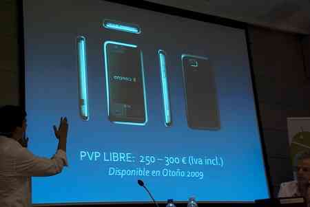 Geeks' Phone ONE - primer terminal español con Android 2