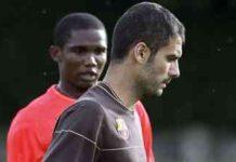 La relación de Etoo y Guardiola