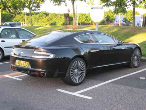 Aston Martin Rapide, de nuevo sin camuflaje