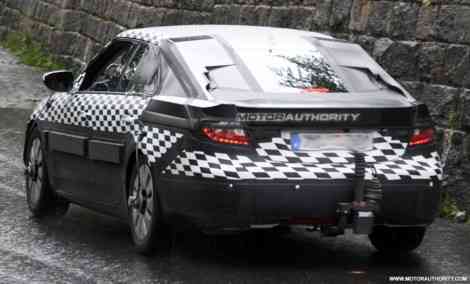 Los faros posteriores son similares a los del Saab 9-4X Concept