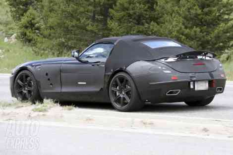 El Mercedes SLS AMG Cabrio empieza sus pruebas