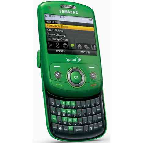 Samsung Reclaim - nuevo móvil eco-friendly 2