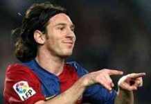 Messi recibe el premio Once de Oro