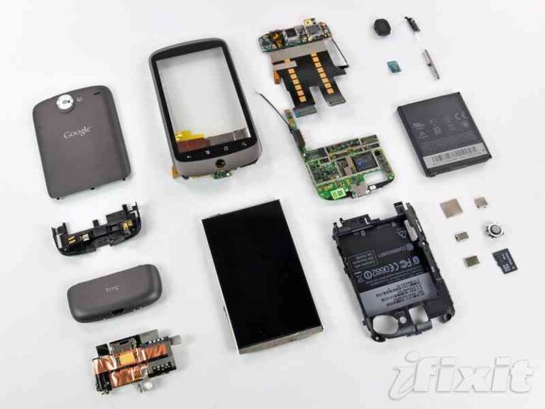 Nexus One completamente ‘destripado’