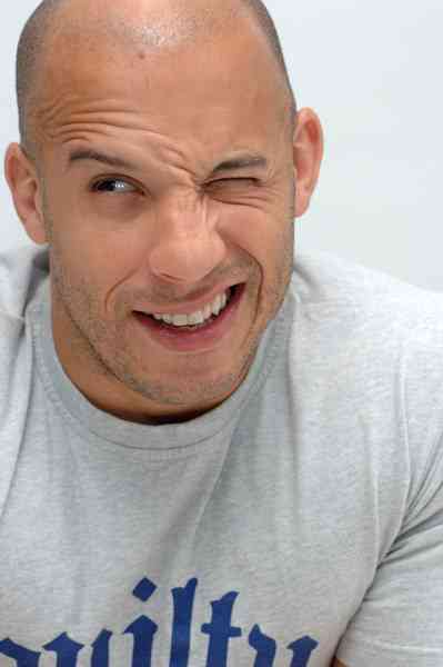Vin Diesel y su expresividad facial
