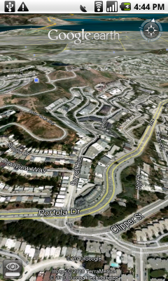 Google Earth disponible para Android 5