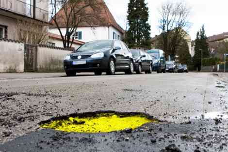 Baches pintados para poder esquivarlos 6