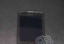 Imágenes reales de la BlackBerry deslizante 4