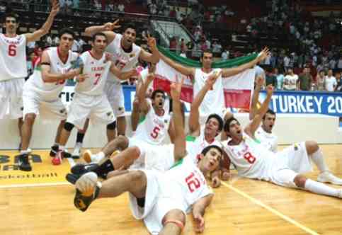 iran selección baloncesto